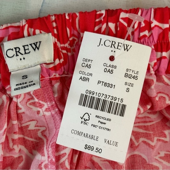 J.Crew Womens Floral Print Faux-wrap midi Skirt size Small - Picture 6 of 11